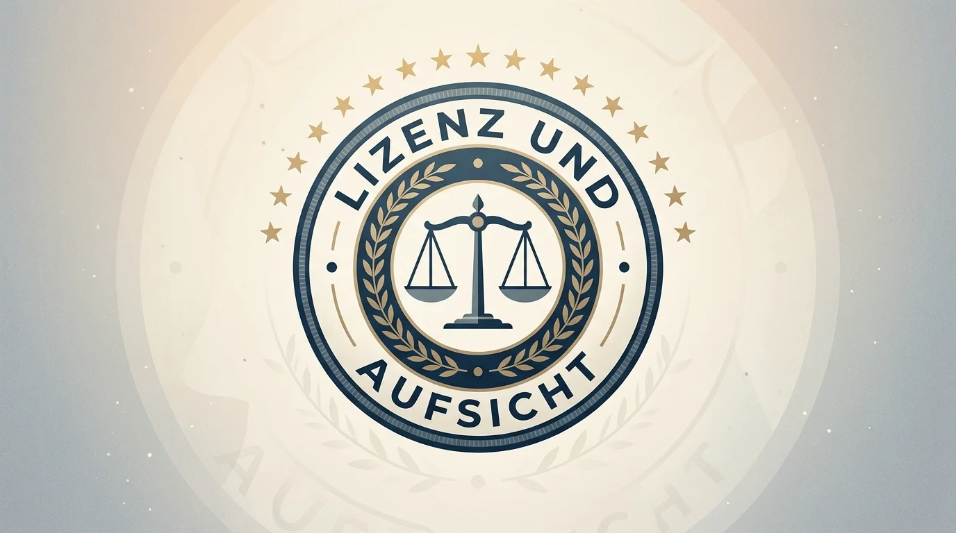 Symbolische Darstellung der maltesischen Glücksspielaufsicht mit europäischem Stern-Kreis als Hintergrund-Andeutung
